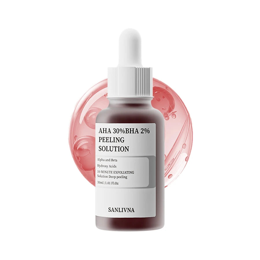 AHA/BHA Peeling & Hexapeptid Feuchtigkeitsserum – 30ml