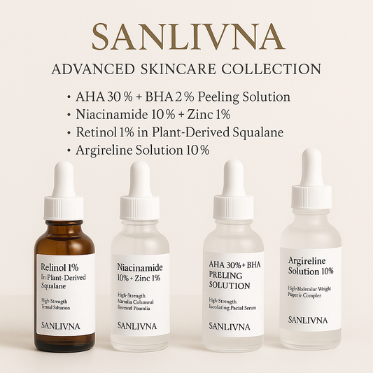 AHA/BHA Peeling & Hexapeptid Feuchtigkeitsserum – 30ml